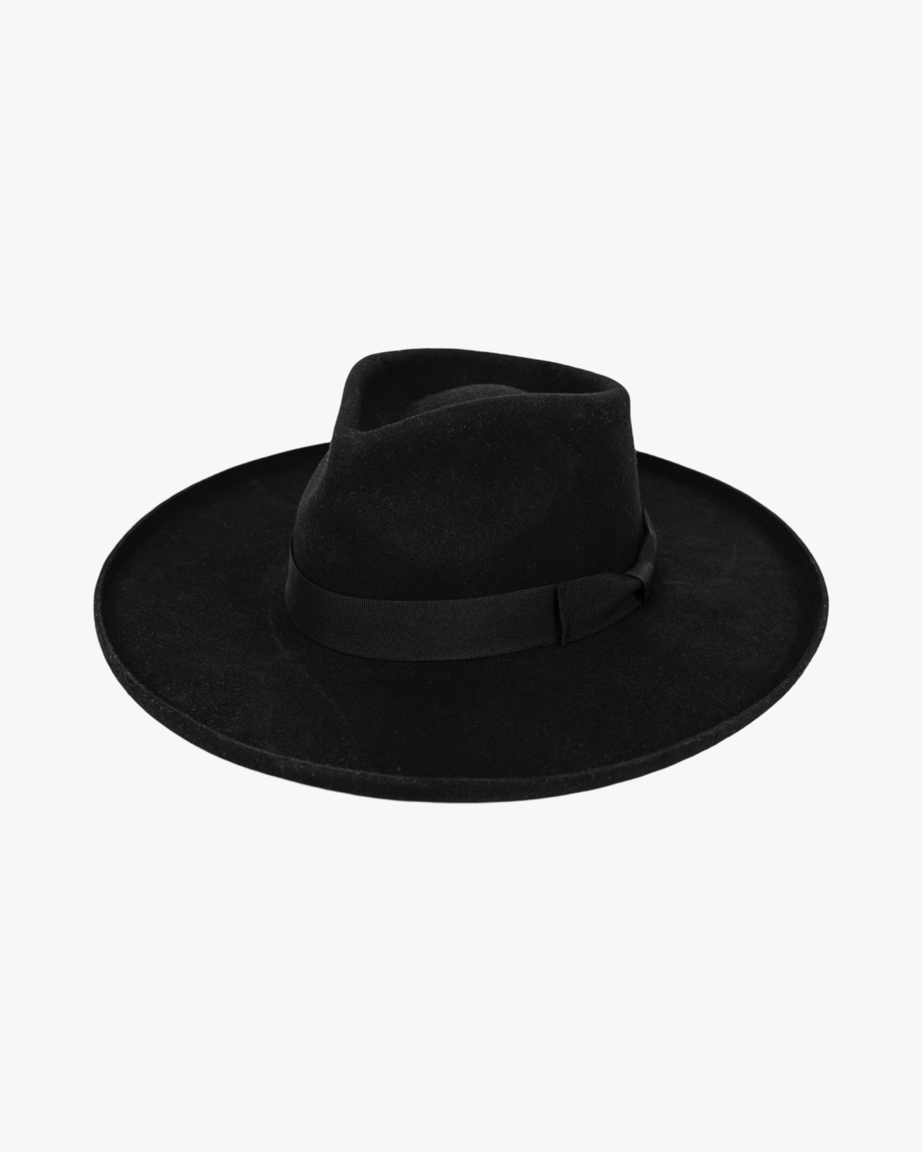 Pecos Pencil Brim Hat - Soot Black