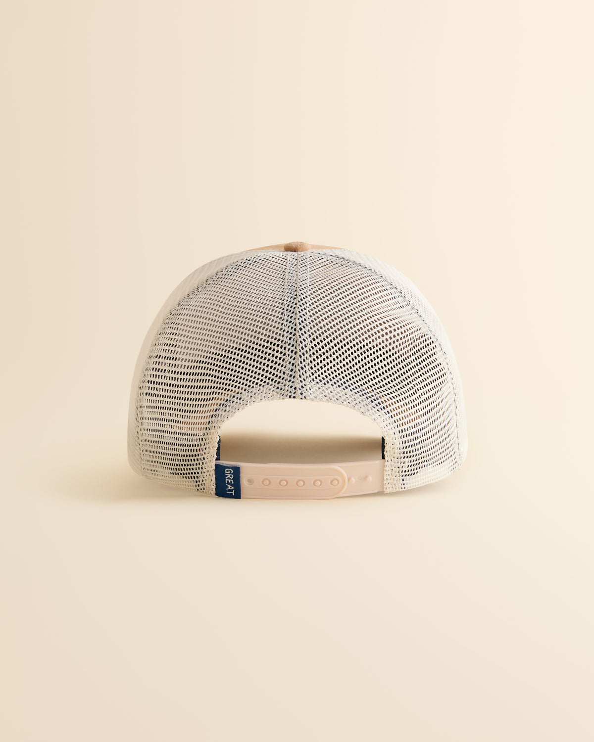 Logo Patch Mesh Trucker Cap