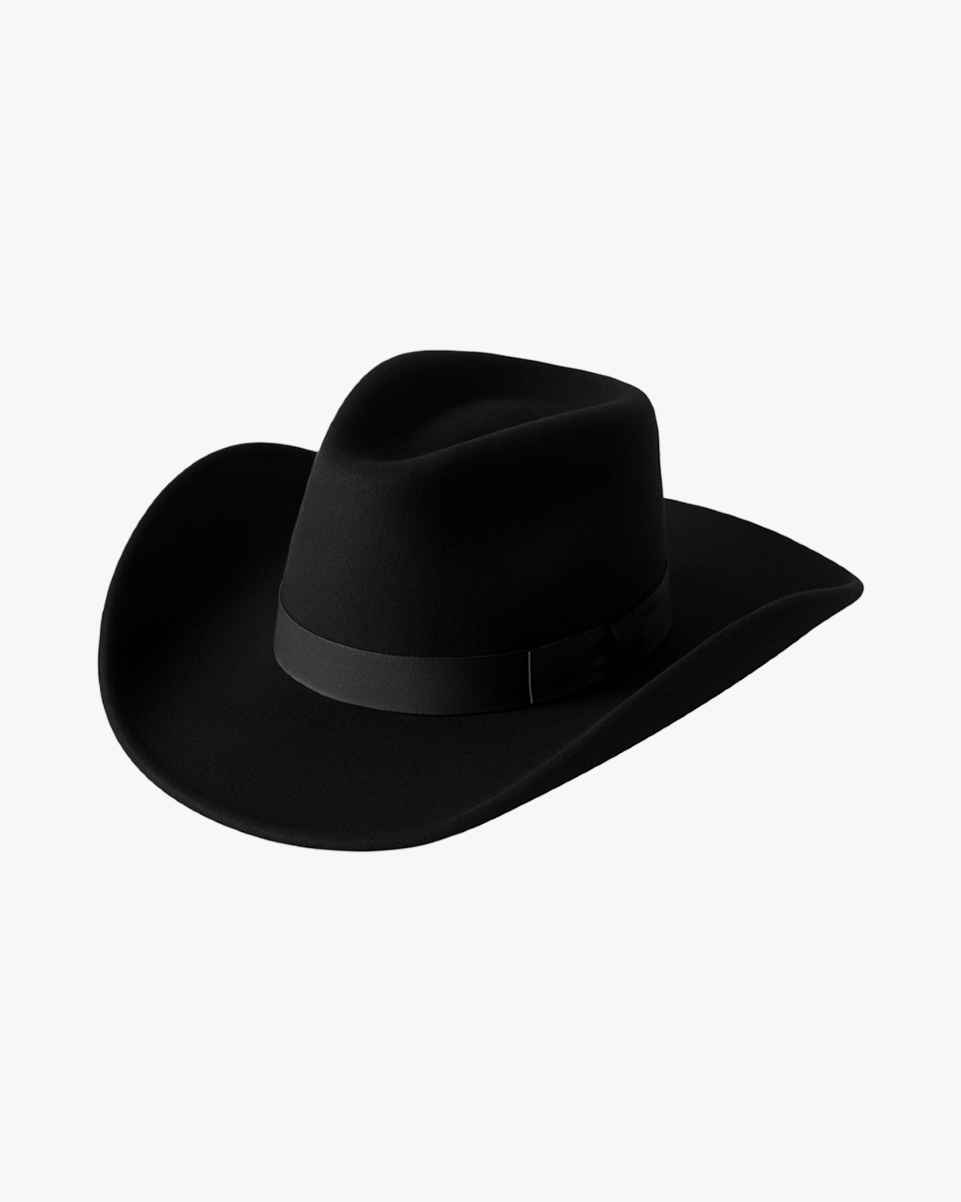 Jesse Teardrop Cowboy Hat - Soot Black
